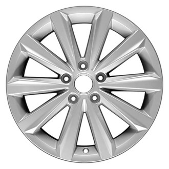 CCI® - 10 I-Spoke Flat Light Silver 17x7 Alloy Factory Wheel - Remanufactured
