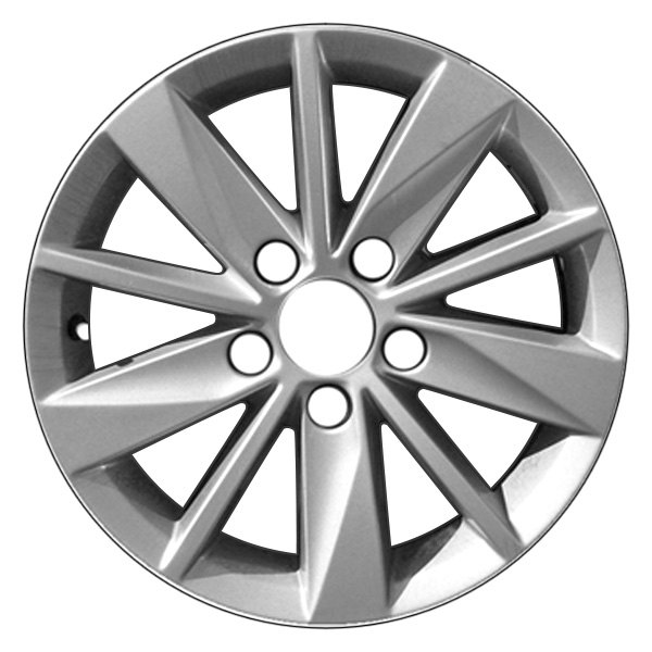 CCI® - 15 x 6 10 Alternating-Spoke Silver Alloy Factory Wheel (Remanufactured)