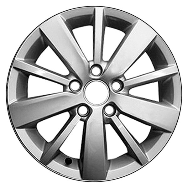 CCI® - 16 x 6.5 10 Alternating-Spoke Bright Silver Full Face Alloy Factory Wheel (Remanufactured)