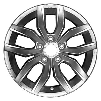CCI® - 5 V-Spoke Silver 16x6.5 Alloy Factory Wheel - Remanufactured