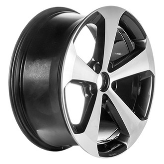 CCI® - 5-Spoke Machined and Black 18x8 Alloy Factory Wheel - Remanufactured