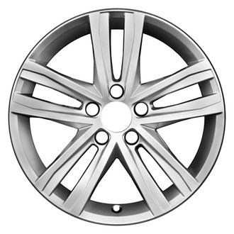 CCI® - Double 5-Spoke Bright Silver Metallic 17x7 Alloy Factory Wheel - Remanufactured