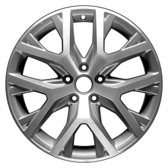 CCI® - 5 Y-Spoke Machined and Silver 18x7.5 Alloy Factory Wheel - Remanufactured