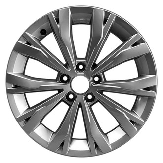 CCI® - 5 V-Spoke Light Silver Metallic 17x7 Alloy Factory Wheel - Remanufactured