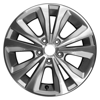 CCI® - 5 V-Spoke Machined and Bright Silver 16x6.5 Alloy Factory Wheel - Remanufactured