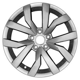 CCI® - 5 V-Spoke Silver Metallic 17x7 Alloy Factory Wheel - Remanufactured