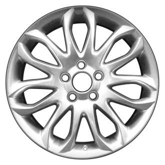 CCI® - 7 V-Spoke Hyper Silver 17x7 Alloy Factory Wheel - Remanufactured