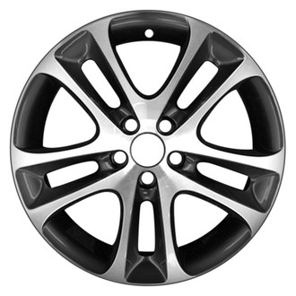 CCI® - Double 5-Spoke Machined and Dark Charcoal 18x7.5 Alloy Factory Wheel - Remanufactured