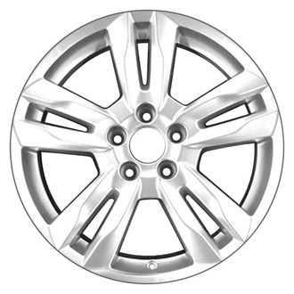 CCI® - Double 5-Spoke Bright Hyper Silver 17x8 Alloy Factory Wheel - Remanufactured