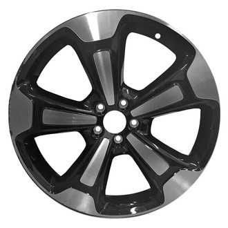CCI® - 5-Spoke Gloss Black with Machined Face 20x8 Alloy Factory Wheel - Remanufactured