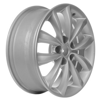 CCI® - 5 V-Spoke Bright Silver Metallic 17x7 Alloy Factory Wheel - Remanufactured