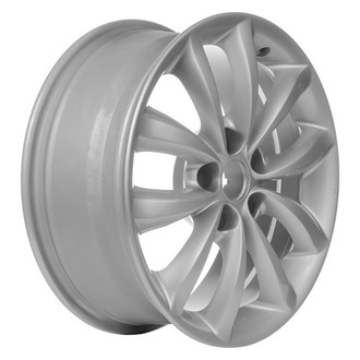 CCI® - 5 V-Spoke Silver 17x7 Alloy Factory Wheel - Remanufactured