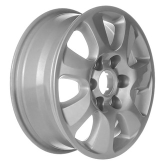 CCI® - 7 Turbine-Spoke Silver 17x6.5 Alloy Factory Wheel - Remanufactured