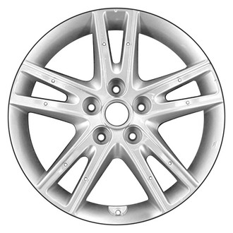 CCI® - Double 5-Spoke Silver 17x6 Alloy Factory Wheel - Remanufactured