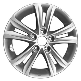 CCI® - Double 5-Spoke Medium Sparkle Silver Full Face 16x6.5 Alloy Factory Wheel - Remanufactured