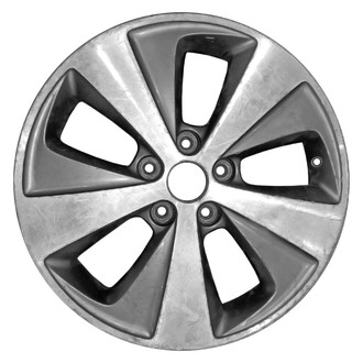 CCI® - 5-Slot Dark Silver with Machined Face 17x6.5 Alloy Factory Wheel - Remanufactured