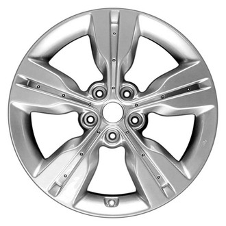 CCI® - Double 5-Spoke Hyper Silver 18x7.5 Alloy Factory Wheel - Remanufactured