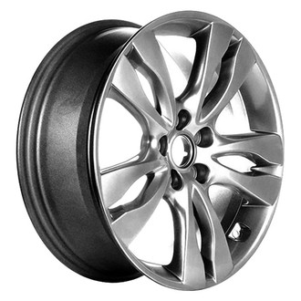 CCI® - Double 5-Spoke Bright Hyper Silver 18x7 Alloy Factory Wheel - Remanufactured