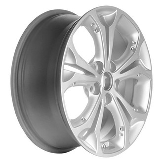 CCI® - Double 5-Spoke Bright Silver Metallic 17x7 Alloy Factory Wheel - Remanufactured