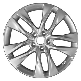 CCI® - Double 5-Spoke Medium Smoked Hyper Silver Full Face 19x8.5 Alloy Factory Wheel - Remanufactured