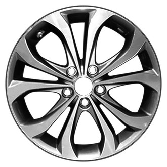 CCI® - 5 V-Spoke Machined and Medium Charcoal 18x7.5 Alloy Factory Wheel - Remanufactured