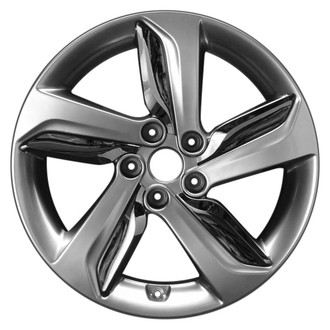 CCI® - 5 Turbine-Spoke Silver 18x7.5 Alloy Factory Wheel - Remanufactured