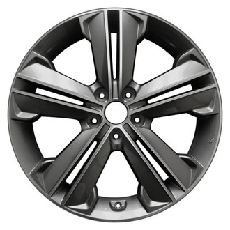 CCI® - 5 V-Spoke Machined and Medium Charcoal 19x7.5 Alloy Factory Wheel - Remanufactured