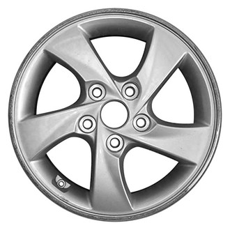 CCI® - 5 Turbine-Spoke Bright Silver 15x6 Alloy Factory Wheel - Remanufactured