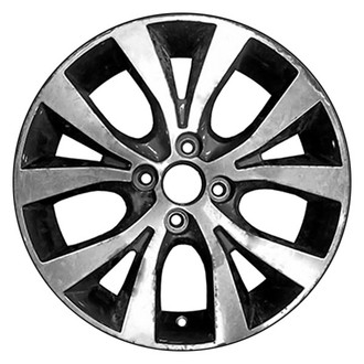 CCI® - 5 V-Spoke Machined and Medium Charcoal Metallic 16x6 Alloy Factory Wheel - Remanufactured