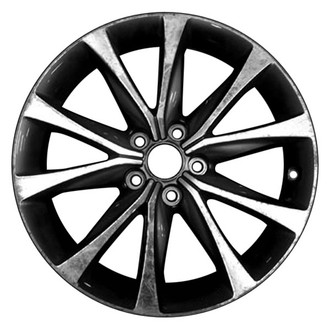 CCI® - 5 V-Spoke Machined and Dark Silver Metallic 18x7.5 Alloy Factory Wheel - Remanufactured