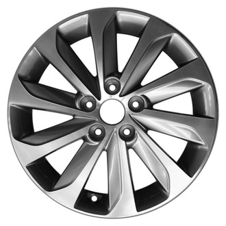 CCI® - 10 Turbine-Spoke Medium Gray 17x7 Alloy Factory Wheel - Remanufactured