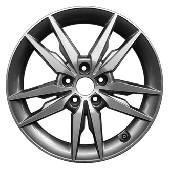CCI® - Double 5-Spoke Machined with Dark Charcoal Accents 18x7.5 Alloy Factory Wheel - Remanufactured