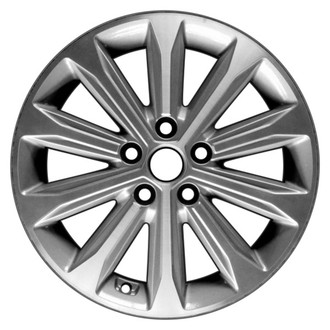 CCI® - 10 I-Spoke Machined and Medium Charcoal 17x7 Alloy Factory Wheel - Remanufactured