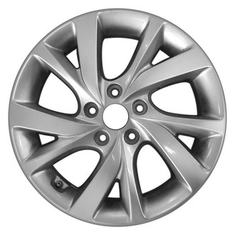 CCI® - 10 Spiral-Spoke Silver 17x7 Alloy Factory Wheel - Remanufactured