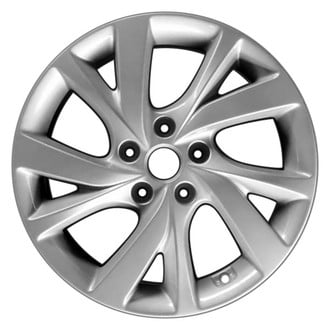 CCI® - 10 Spiral-Spoke Silver 17x7 Alloy Factory Wheel - Remanufactured