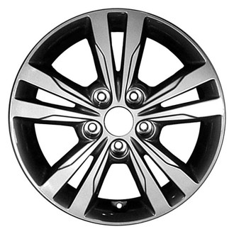 CCI® - Double 5-Spoke Dark Charcoal 16x6.5 Alloy Factory Wheel - Remanufactured