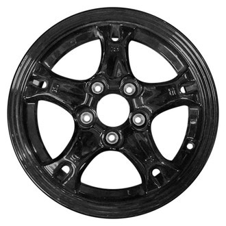 CCI® - 5-Spoke Black 15x6 Alloy Factory Wheel - Remanufactured
