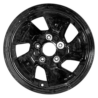 CCI® - 5-Slot Black 15x6 Alloy Factory Wheel - Remanufactured
