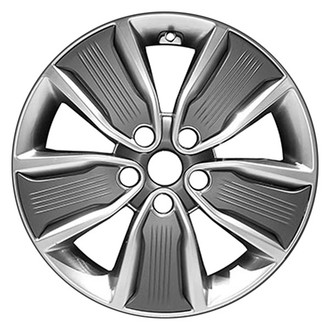 CCI® - Double 5-Spoke Bright Smoked Hyper Silver 17x7 Alloy Factory Wheel - Remanufactured