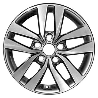 CCI® - Double 5-Spoke Charcoal with Machined Accents 16x6.5 Alloy Factory Wheel - Remanufactured