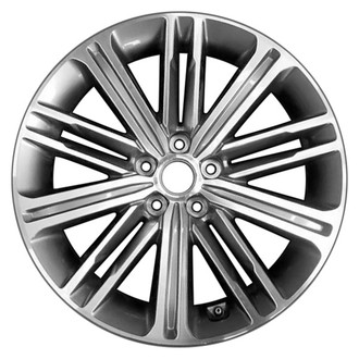 CCI® - 20 Alternating-Spoke Machined and Dark Silver 18x8 Alloy Factory Wheel - Remanufactured