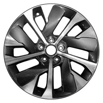 CCI® - 10-Spoke Machined Dark Charcoal Metallic 18x7.5 Alloy Factory Wheel - Remanufactured