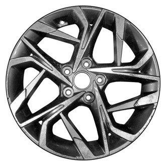 CCI® - 10-Spoke Machined and Medium Charcoal Metallic 17x7 Alloy Factory Wheel - Remanufactured