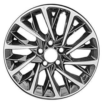CCI® - 20 Spider-Spoke Machined and Dark Charcoal 18x7.5" Alloy Factory Wheel - Remanufactured