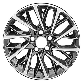 CCI® - 20 Spider-Spoke Machined Gloss Black 18x7.5 Alloy Factory Wheel - Remanufactured