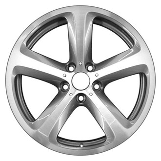 CCI® - 5-Spoke Medium Charcoal and Machined 19x9 Alloy Factory Wheel - Remanufactured