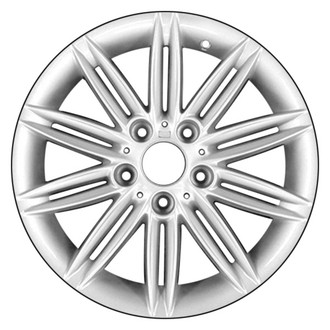 CCI® - 10 Double I-Spoke Silver 17x7.5 Alloy Factory Wheel - Remanufactured
