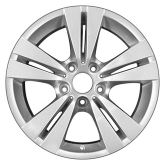 CCI® - Double 5-Spoke Silver 17x8 Alloy Factory Wheel - Remanufactured