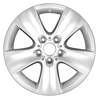 CCI® - 5-Spoke Silver Metallic Face 17x8 Alloy Factory Wheel - Remanufactured