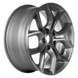 CCI® - 5 V-Spoke Machined and Bright Silver 18x8 Alloy Factory Wheel - Remanufactured